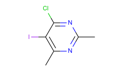 Pyrimidine, 4-chloro-5-iodo-2,6-dimethyl-