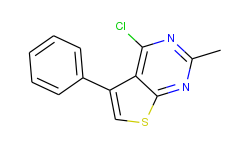 4-chloro-2-methyl-5-phenylthieno[2,3-d]pyrimidine