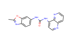 1-(2-methylbenzo[d]oxazol-6-yl)-3-(1,5-naphthyridin-4-yl)urea