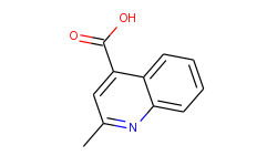 4-Quinolinecarboxylic acid, 2-methyl-