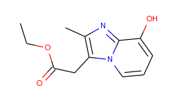 ethyl (8-hydroxy-2-methylimidazo[1,2-a]pyridin-3-yl)acetate