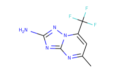 5-Methyl-7-(trifluoromethyl)[1,2,4]triazolo-[1,5-a]pyrimidin-2-amine