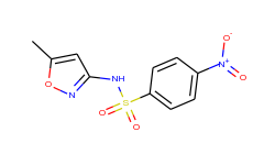 Benzenesulfonamide, N-(5-methyl-3-isoxazolyl)-4-nitro-