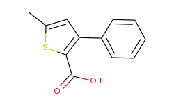 2-Thiophenecarboxylic acid, 5-methyl-3-phenyl-
