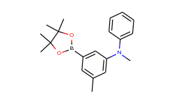 N,3-Dimethyl-N-phenyl-5-(4,4,5,5-tetramethyl-1,3,2-dioxaborolan-2-yl) aniline