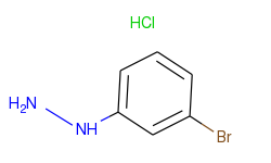 Hydrazine, (3-bromophenyl)-, monohydrochloride