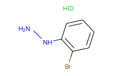 Hydrazine, (2-bromophenyl)-, monohydrochloride