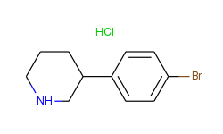 3-(4-bromo-phenyl)-piperidine hcl