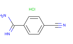Benzenecarboximidamide, 4-cyano-, monohydrochloride