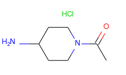 4-Piperidinamine, 1-acetyl-, monohydrochloride