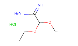 Ethanimidamide, 2,2-diethoxy-, monohydrochloride