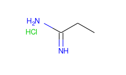 Propanimidamide, monohydrochloride