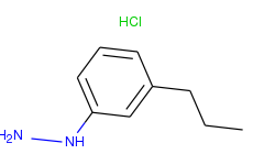 Hydrazine, (3-propylphenyl)-, monohydrochloride