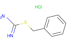 Carbamimidothioic acid, phenylmethyl ester, monohydrochloride