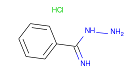Benzenecarboximidic acid, hydrazide, monohydrochloride