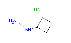 Hydrazine, cyclobutyl-, monohydrochloride