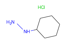 Hydrazine, cyclohexyl-, monohydrochloride