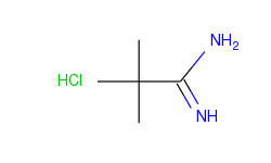 Propanimidamide, 2,2-dimethyl-, monohydrochloride