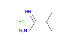 Propanimidamide, 2-methyl-, monohydrochloride
