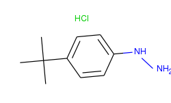 Hydrazine, [4-(1,1-dimethylethyl)phenyl]-, monohydrochloride