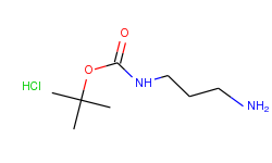 n-(3-aminopropyl)carbamic acid tert-butyl ester hcl