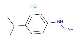 Hydrazine, [4-(1-methylethyl)phenyl]-, monohydrochloride
