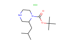 1-n-boc-2-isobutylpiperazine hcl