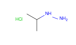 Hydrazine, (1-methylethyl)-, monohydrochloride