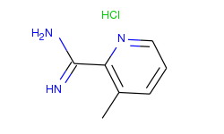 2-Pyridinecarboximidamide, 3-methyl-, monohydrochloride