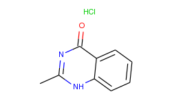 4(1H)-Quinazolinone, 2-methyl-, monohydrochloride