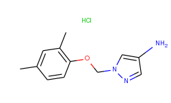 1-[(2,4-dimethylphenoxy)methyl]-1h-pyrazol-4-amine hydrochloride