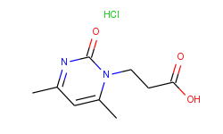 3-(4,6-dimethyl-2-oxo-2h-pyrimidin-1-yl)-propionic acid hydrochloride