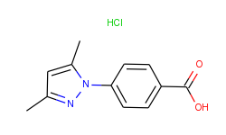 4-(3,5-dimethyl-1h-pyrazol-1-yl)benzoic acid hydrochloride