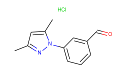 3-(3,5-dimethyl-pyrazol-1-yl)-benzaldehyde hydrochloride