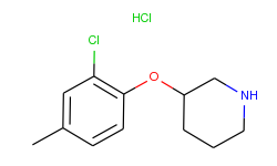 3-(2-chloro-4-methylphenoxy)piperidine hydrochloride