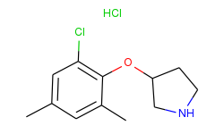 3-(2-chloro-4,6-dimethylphenoxy)pyrrolidine hydrochloride
