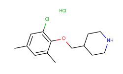 4-[(2-chloro-4,6-dimethylphenoxy)methyl]-piperidine hydrochloride