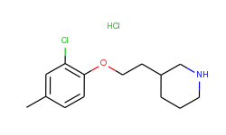 3-[2-(2-chloro-4-methylphenoxy)ethyl]piperidine hydrochloride