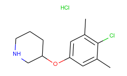 3-(4-chloro-3,5-dimethylphenoxy)piperidine hydrochloride