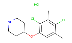 4-(2,4-dichloro-3,5-dimethylphenoxy)piperidine hydrochloride