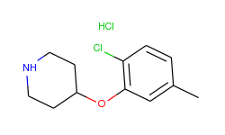 4-(2-chloro-5-methylphenoxy)piperidine hydrochloride
