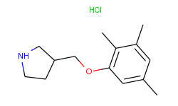 3-[(2,3,5-trimethylphenoxy)methyl]pyrrolidine hydrochloride