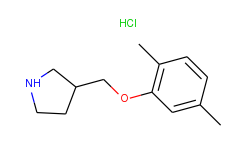 3-[(2,5-dimethylphenoxy)methyl]pyrrolidine hydrochloride