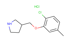 2-chloro-5-methylphenyl 3-pyrrolidinylmethyl ether hydrochloride