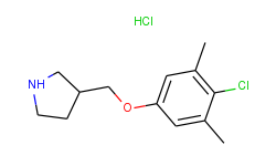 3-[(4-chloro-3,5-dimethylphenoxy)methyl]-pyrrolidine hydrochloride