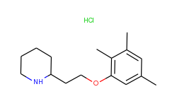 2-(2-piperidinyl)ethyl 2,3,5-trimethylphenyl ether hydrochloride
