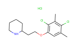2-[2-(2,4-dichloro-3,5-dimethylphenoxy)ethyl]-piperidine hydrochloride