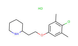 2-[2-(4-chloro-3,5-dimethylphenoxy)ethyl]-piperidine hydrochloride