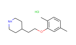 4-[2-(2,5-dimethylphenoxy)ethyl]piperidine hydrochloride
