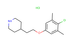 4-[2-(4-chloro-3,5-dimethylphenoxy)ethyl]-piperidine hydrochloride